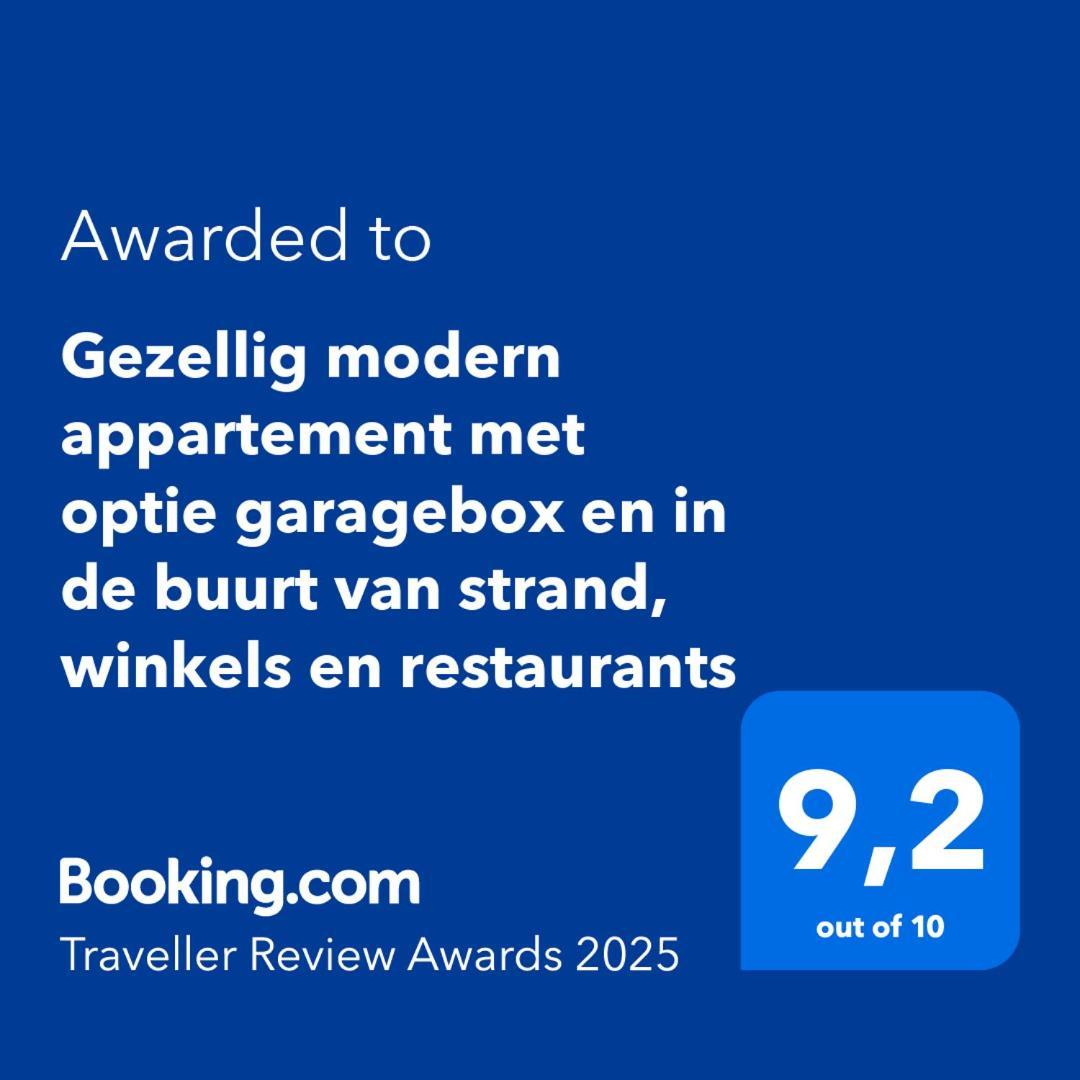 Gezellig Modern Appartement Met Optie Garagebox En In De Buurt Van Strand, Winkels En Restaurants Oostende Bagian luar foto